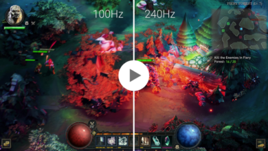 Dell Just Made 240Hz Gaming Monitors Shockingly Cheap — Here’s What You Need to Know A sleek Dell gaming monitor displaying a fast-paced video game with a 240Hz refresh rate.